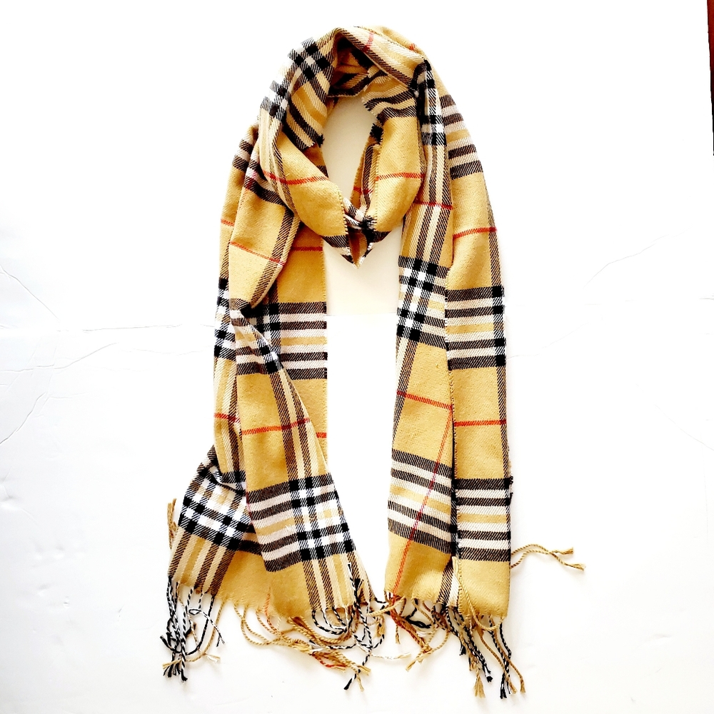 Plaid scarves